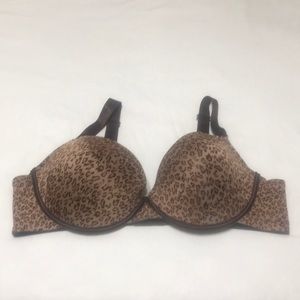 Animal Print Teeshirt Bra